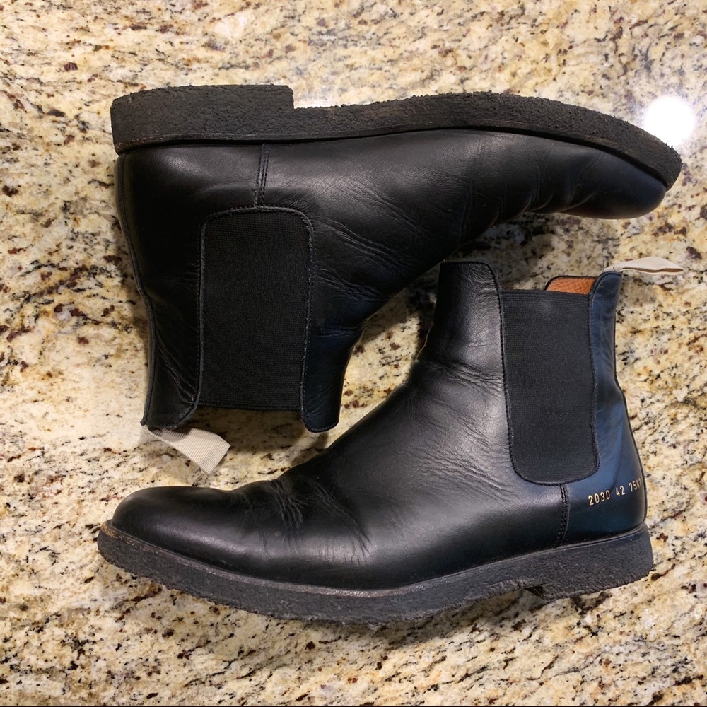 Common Projects - Leather Chelsea Boots